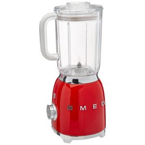 Liquidificador de Bancada Retrô anos 50 Capacidade 1.5L Vel 600W SMEG BLF01RDUS Vermelho