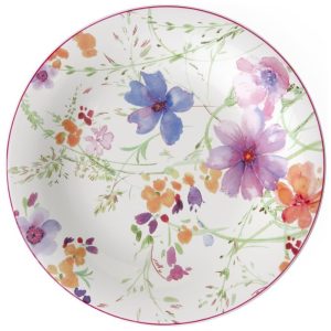 Prato para Salada de 21 cm Elegância e Praticidade em Sua Mesa com Formato Redondo e Material de Porcelana Villeroy Boch Colorido
