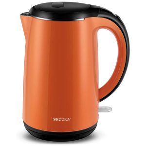 Chaleira Elétrica 1701DB 17L Aço Inoxidável 110v SECURA SWK 1701DO Laranja
