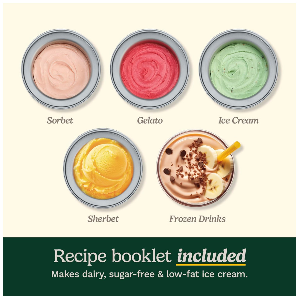 Sorveteira Painel de Controle LCD e 3 Velocidades Cromo Escovado 2 Litros CUISINART ICE 70 Cinza escuro - Imagem 3