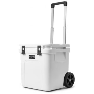 Cooler Térmico Portátil 48 Litros com Alça e Rodas YETI Branco
