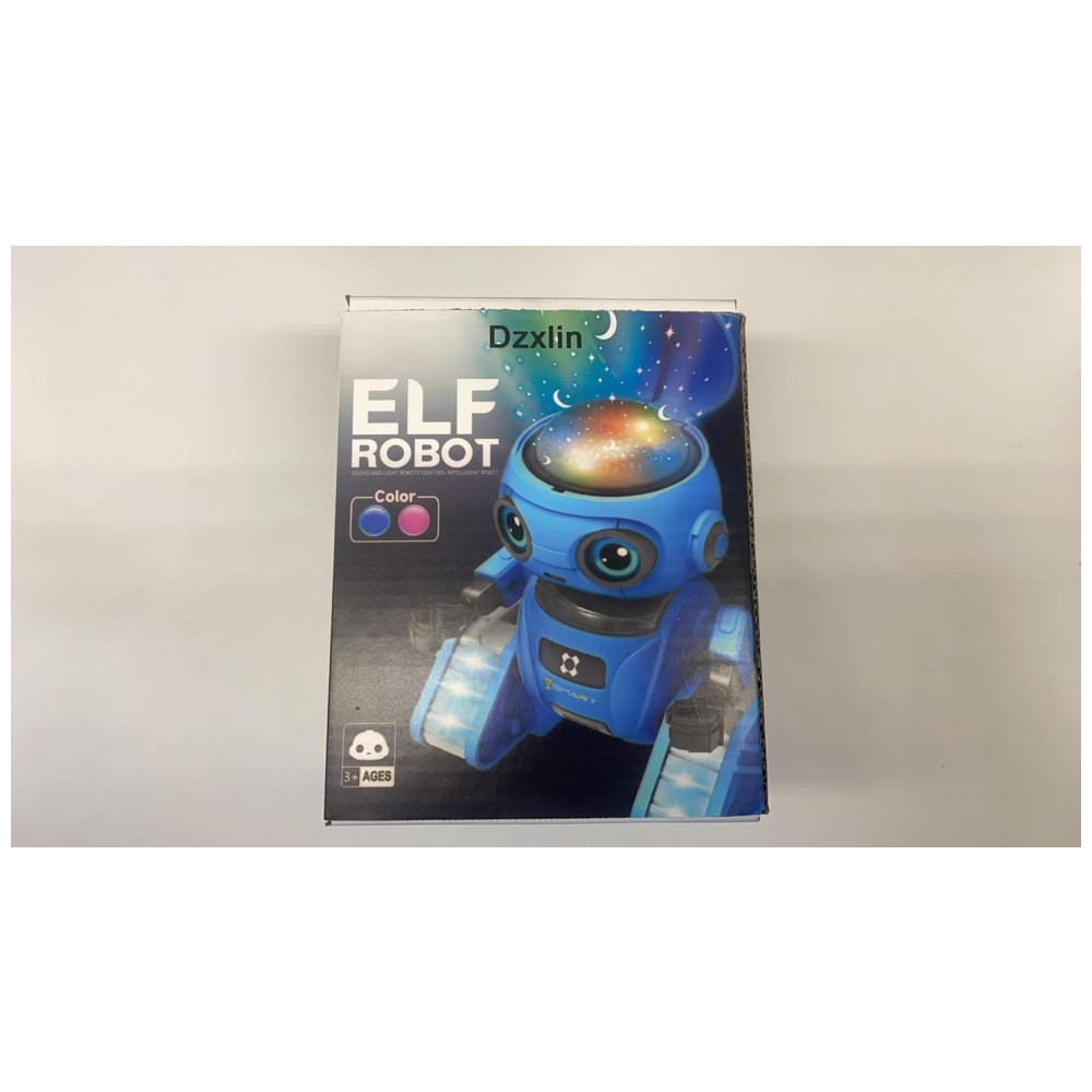 Robô Programável Azul – Dzxlin Controle Remoto 24 GHz com Projeção de Luz Dança e Sensor de Gestos para Crianças - Imagem 7