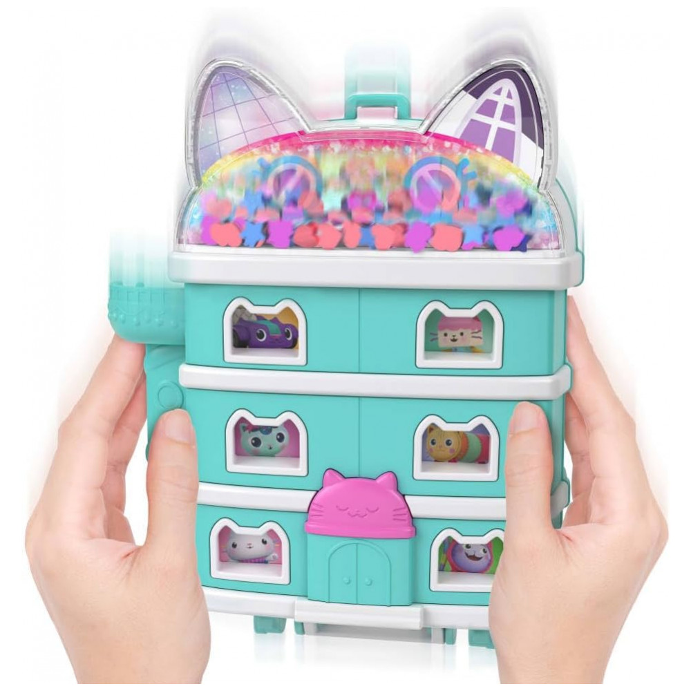 Polly Pocket x Gabbys Dollhouse: Conjunto Compacto com Micro Bonecas e Playset Temático - Imagem 2
