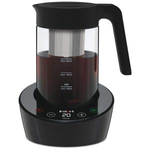 Máquina de Café Cafeteira Elétrica Instant 5 Xícaras Personalização de Força Desmontável para Lava-Louças Preta – 750 W 075 L