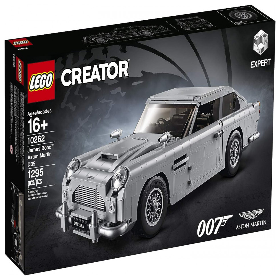 LEGO Creator Kit de Construção James Bond Aston Martin DB5 10295 PCS - Imagem 4