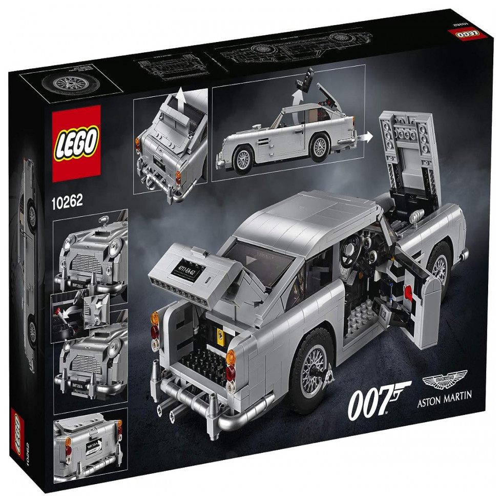 LEGO Creator Kit de Construção James Bond Aston Martin DB5 10295 PCS - Imagem 5