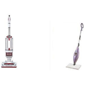 Kit Aspirador de Pó com Fio NV501 e Limpador de Piso Multifuncional S3501 110V Shark Vermelho