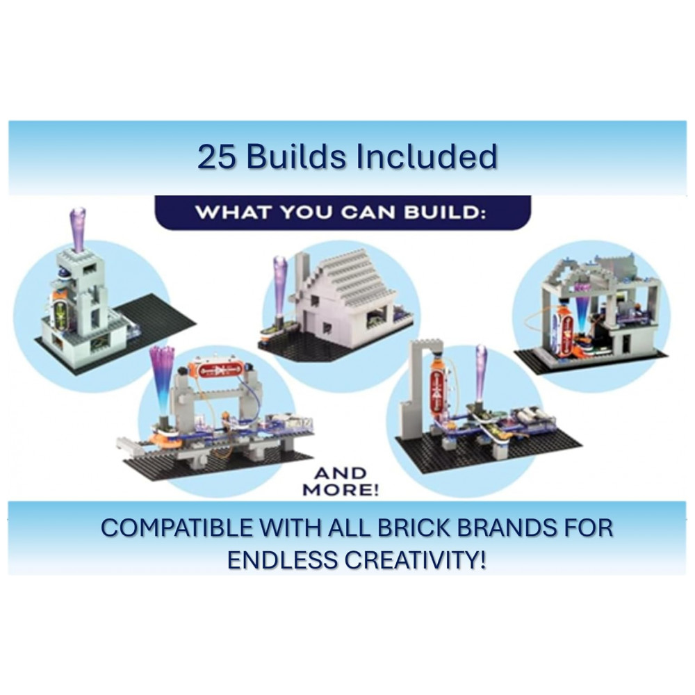 Snap Circuits BRIC: Structures – Kit Educacional de Eletrônica e Construção com Mais de 20 Projetos STEM para Crianças a Partir de 8 Anos - Imagem 8