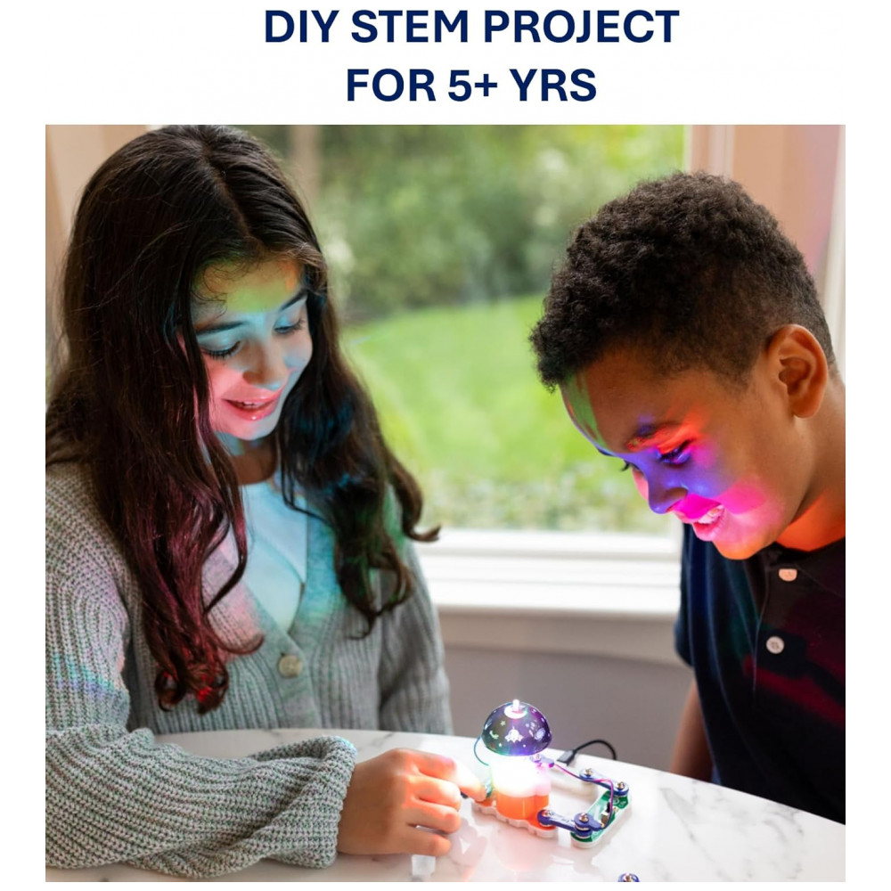 Snap Circuits Nite Lite – Kit Educacional de Eletrônica e Projeção para Crianças a Partir de 5 Anos - Imagem 3