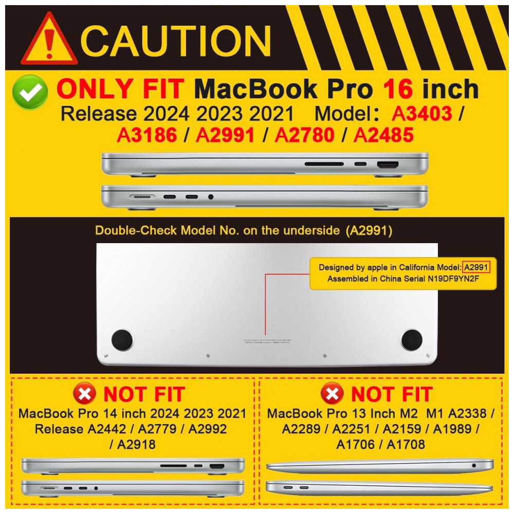 Capa Rígida Batianda MacBook Pro 16" Cinza – Modelos A3403 A3186 A2991 A2780 A2485 com Suporte Dobrável - Imagem 2