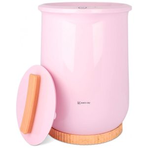 Aquecedor de Toalha Elétrico até 2 Toalhas com Desligamento Automático 110V Keenray CL1 Rosa