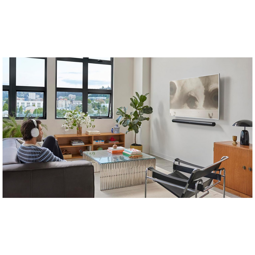 Sonos Arc Ultra Soundbar Premium com Dolby Atmos 9.1.4, Controle de Voz, Wi-Fi 6, HDMI eARC, Design Curvo e Acabamento Fosco – Preto - Imagem 7