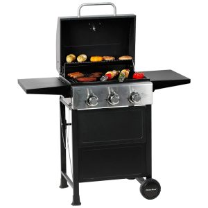 Churrasqueira a Gás Propano em Aço Inoxidável 30.000 BTU MASTER COOK Preto