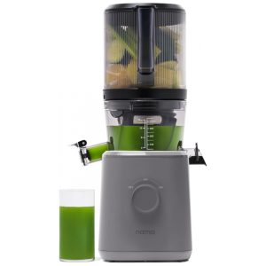 Extrator de Sucos Nama J2 Cold Press Automático com Alimentação Automática para Operação sem as Mãos e Boca Larga para Carregar Receitas Inteiras