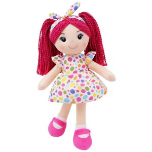 Boneca de Pelúcia Sophie da Coleção Snuggle Cuties da June Garden Presente Ideal para Meninas!