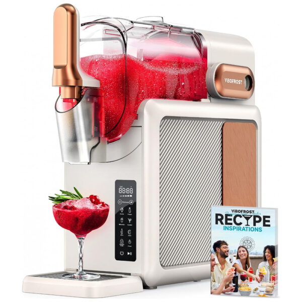 Máquina de Raspadinha 9 em 1 VIBOFROST, 2.200ml com Tecnologia EvenChill, Resfriamento Rápido e Autolimpeza,