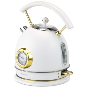 Chaleira Elétrica Rasonic Retrô 18L Aço Inox - 1500W Silenciosa Termômetro Desligamento Automático