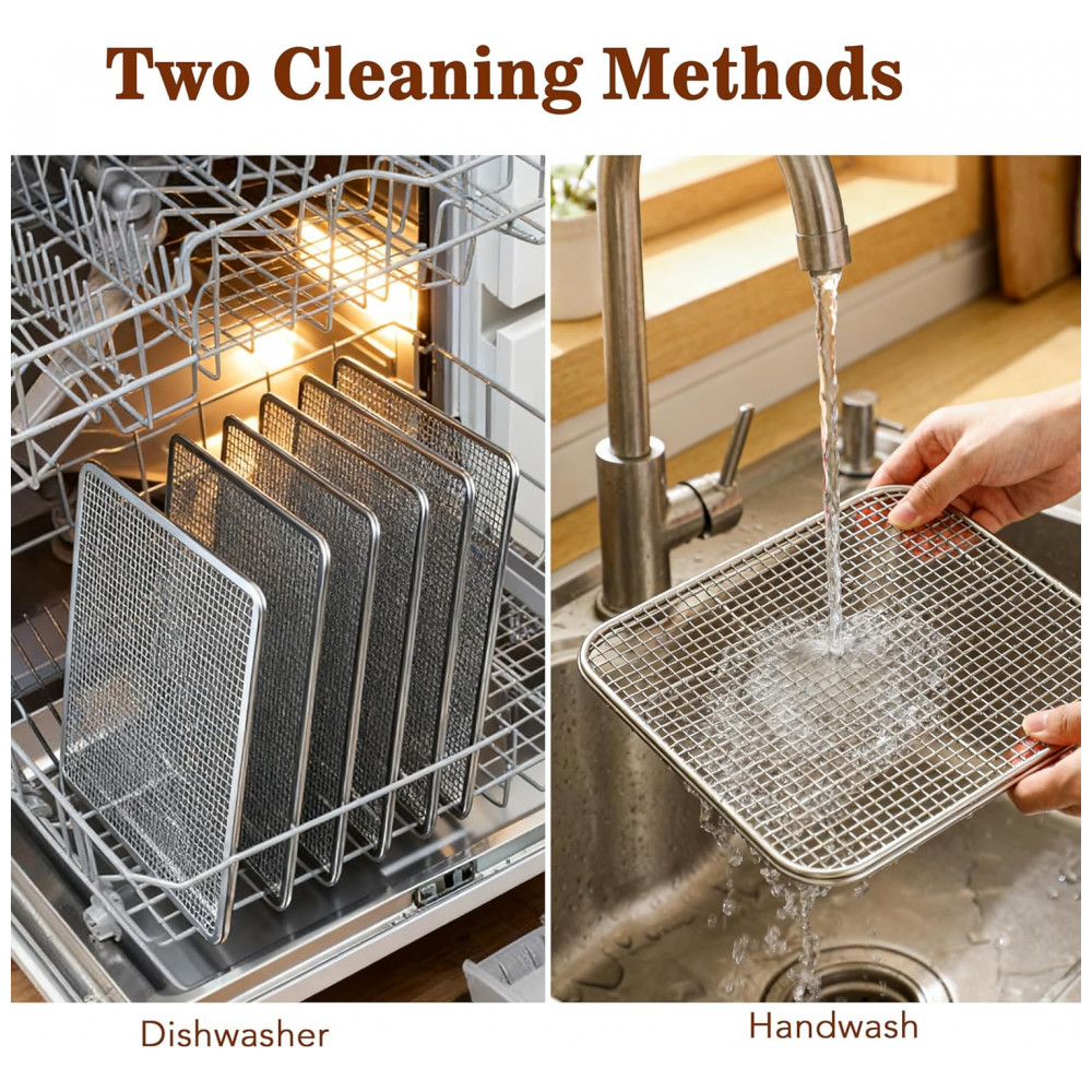 Desidratador de Alimentos Fooikos com 8 Bandejas em Aço Inoxidável, Porta Magnética, Ideal para Jerky, Petiscos para Cachorro, Ervas, Carne, Frutas, - Imagem 9