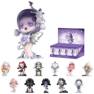 Blind BoxColeção POP MART SKULLPANDA The Sound Series: Conjunto com 12 Figuras Colecionáveis em Caixa Surpresa Decoração de Casa e Presentes de Feriado