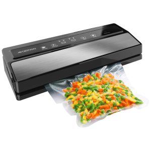 Seladora a Vácuo GERYON Kit Inicial LED Secos Úmidos Cinza 110V