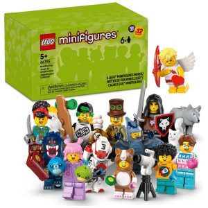 Blind BoxCaixa SurpresaConjunto de 6 Miniaturas LEGO Série 27: Coleção de Personagens Sortidos - Ideal para Presentear Crianças - 12 Opções.