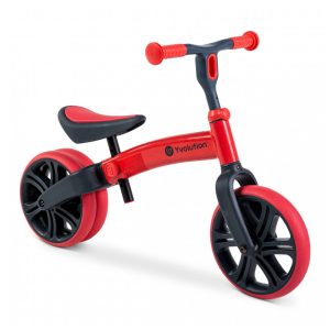 Bicicleta sem Pedal Infantil para Crianças de 1 a 4 Anos YVOLUTION YT16R1 Vermelho
