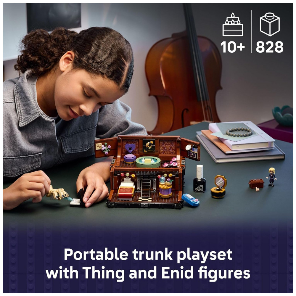 LEGO 76785 – O Apartamento do Thing – Kit Criativo para Fãs de Wednesday Addams - Imagem 2