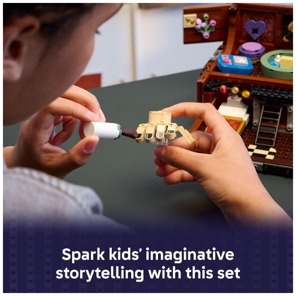 LEGO 76785 – O Apartamento do Thing – Kit Criativo para Fãs de Wednesday Addams - Imagem 4