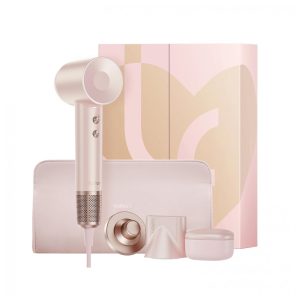 Secador de Cabelo de Alta Velocidade Laifen Premium LoveBound Box Profissional com Íons Leve e Silencioso 360° de Anexo Magnético Suporte de Pared