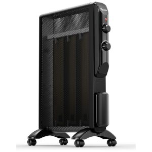 Aquecedor Elétrico com Proteção de Segurança 2 Níveis de Calor e Silencioso 110V 1500W Reekie Preto