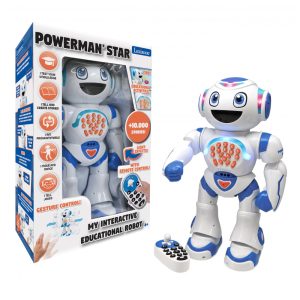 Robô Programável LEXiBOOK ROB85EN com Controle Remoto para Crianças Acima de 6 Anos Branco