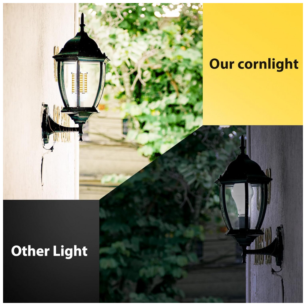 Lâmpada de Milho LED 35W, Pack com 6 Unidades, Branco Quente 3000K - Equivalente a 300W, Ideal para Áreas Amplas Internas e Externas,YANYCN - Imagem 6