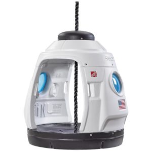 Cápsula Espacial Balanço e Playhouse Ideal para Diversão Interna e Externa 3 a 8 Anos Step2 Branco