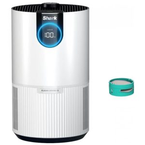Purificador de Ar Shark HP132 Clean Sense com Tecnologia Neutralizadora de Odores Filtro HEPA 46m² Ambiente Pequeno Quarto Escritório