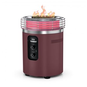 Ninja Fireside360 Aquecedor Externo Portátil com 3 Modos - Chama Calor e Ambos - Para Jardim Camping e Praia