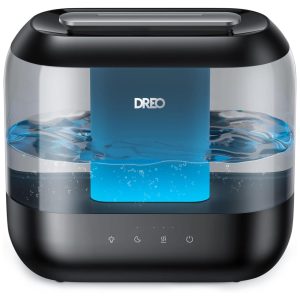 Umidificador de Ar Dreo 4 Litros Top Fill - Difusor de Óleos e Luz Noturna - Autonomia 32h - Ultrassônico e Silencioso - Ideal para Ambientes Domésticos