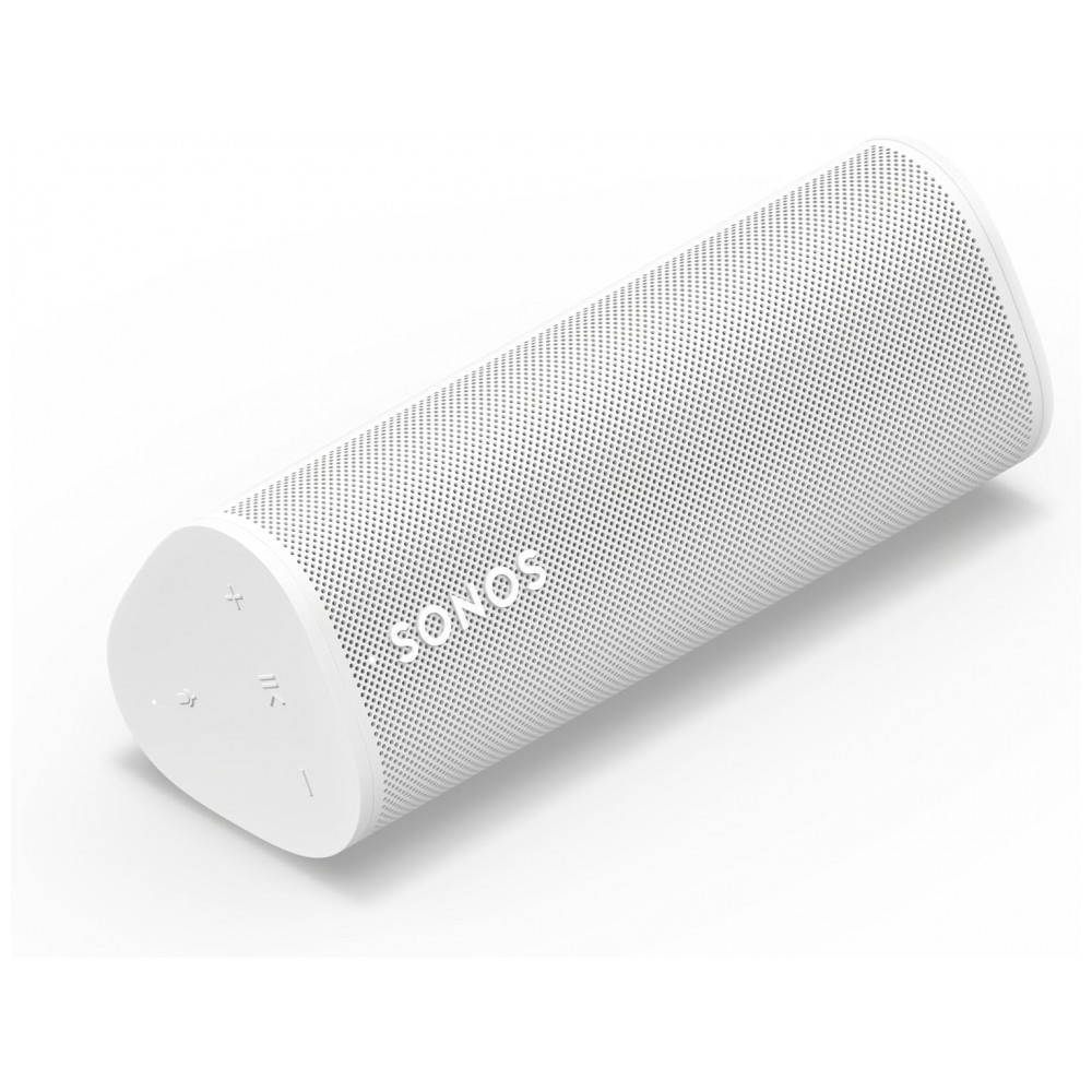 Sonos Roam 2 Caixa de Som Portátil Wireless com Bluetooth, IP67, Alexa Integrada, Som Imersivo, Bateria Longa Duração – Branco Fosco - Imagem 3