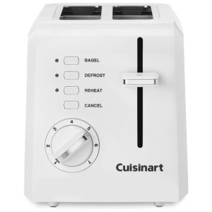 Torradeira 2 Fatias com 7 Níveis de Tostagem 900W 110v CUISINART CPT 122 Branco