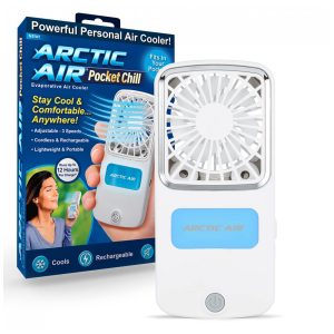 Climatizador de Ar Portátil com 3 Velocidades 110v ARCTIC AIR AAPKT MC12 6 Branco
