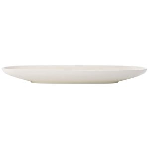 Tigela de Frutas Elegante e Sofisticada com Material de Porcelana Premium e Formato Oval Villeroy Boch Branca