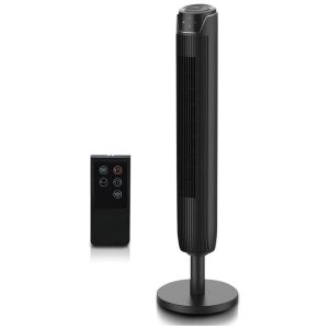 Ventilador de Torre com 3 Velocidades e Controle Remoto 110V 50W SENVILLE SENTF 19JRA Preto