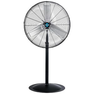 Ventilador de Coluna com 3 Velocidades Ajustáveis 110V 250W TORNADO HI FAN 30HVF 1P Preto