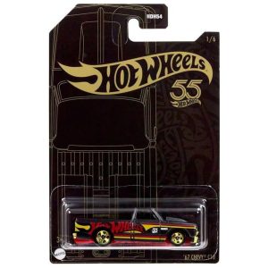 Miniatura Hot Wheels Chevy C10 1967 Pérola Chrome 1:64 Mattel Metal 7g 3" Veículo Colecionável Infantil Edição 2023