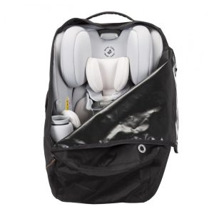 Pack de Viagem com Rodas para Cadeirinha de Carro MaxiCosi Bolsa de Viagem Preta