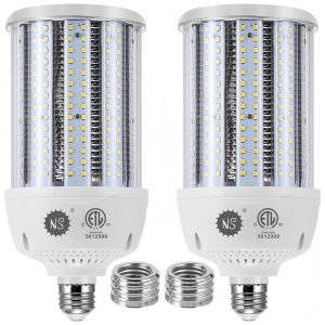 Lâmpadas de Milho de LED Equivalentes a 1000W da NS Lâmpada de Milho de 100W com 15000 Lumens 5000K Branco Luz do Dia Base E26E39 Lâmpadas de LED