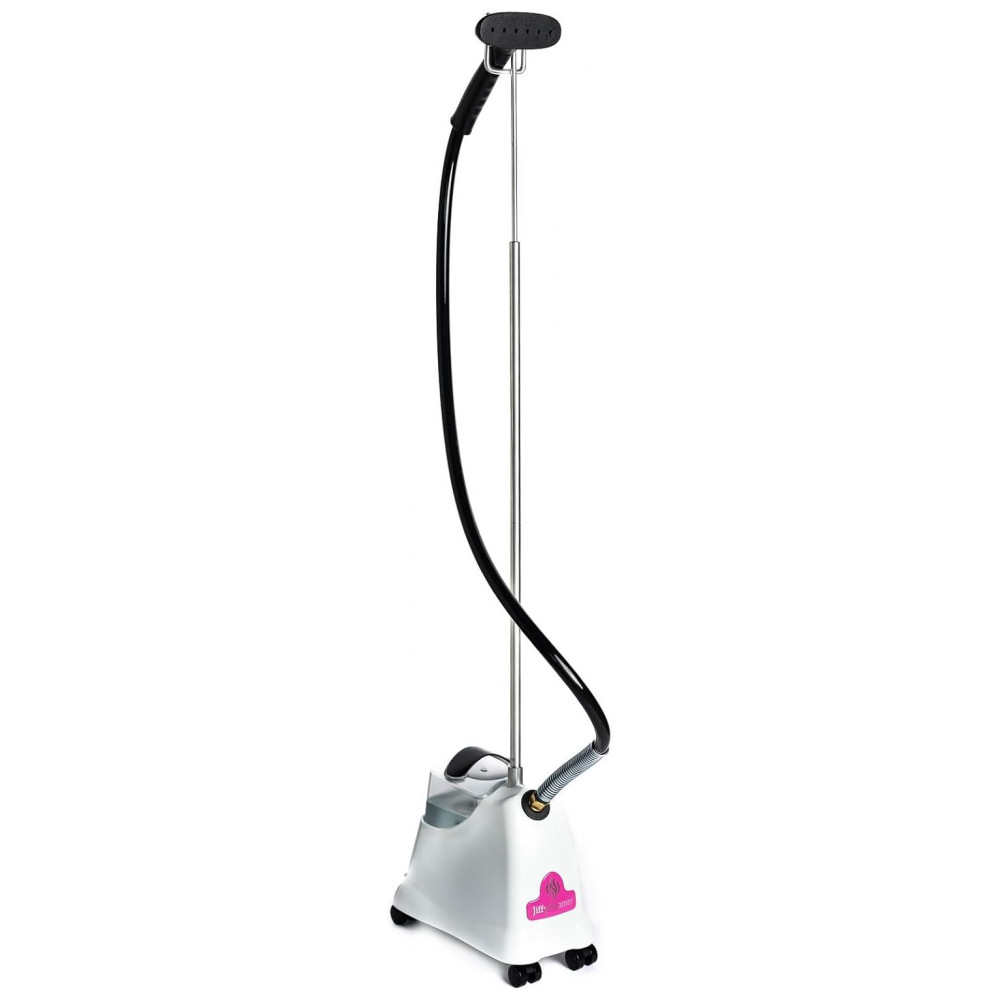 Jiffy Steamer,Passadeira e Vaporizador J2000 com Cabeça de Vapor em Plástico Série Rosa,