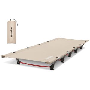 Naturehike NH20JJ001 Cama Acampamento Camping Dobrável Portátil 4 Posições até 136 kg Rosa