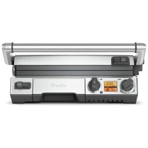 Churrasqueira Elétrica 6 Configurações 1800W Aço Inoxidável 110v BREVILLE BGR820XL Prateado