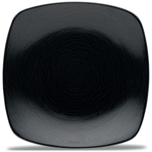 Prato com Formato Quadrado e Material de Porcelana Noritake 43817-737 Preto