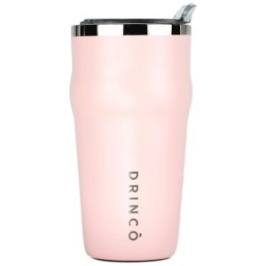 Copo Térmico 600 mL para Cerveja Café com Isolamento a Vácuo DRINCO Rosa